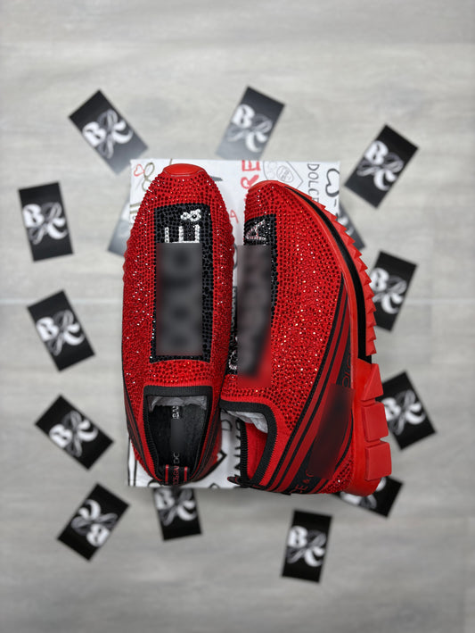 (RED) Rhinestone G&D